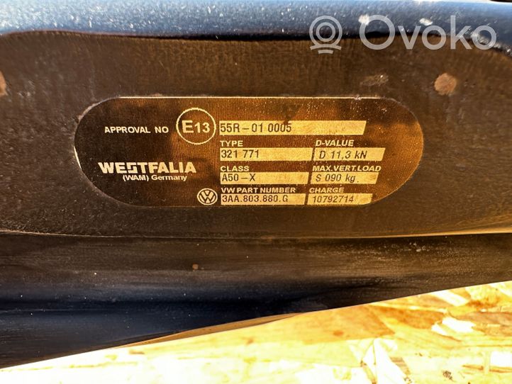 Volkswagen PASSAT B7 Hak holowniczy / Komplet 3AA803880G