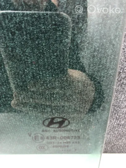 Hyundai Tucson TL Vetro del finestrino della portiera posteriore M85AS3