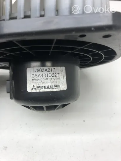 Mitsubishi Outlander Soplador/ventilador calefacción 7802A217