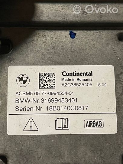 BMW M5 F90 Oro pagalvių valdymo blokas 6994534