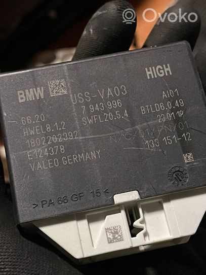 BMW M5 F90 Parkavimo (PDC) daviklių valdymo blokas 7943996