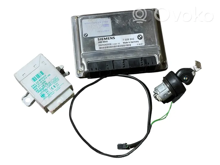 BMW Z3 E36 Aizdedzes ECU komplekts 7509942