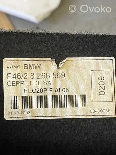 BMW M3 Rivestimento pannello laterale del bagagliaio/baule 8266569