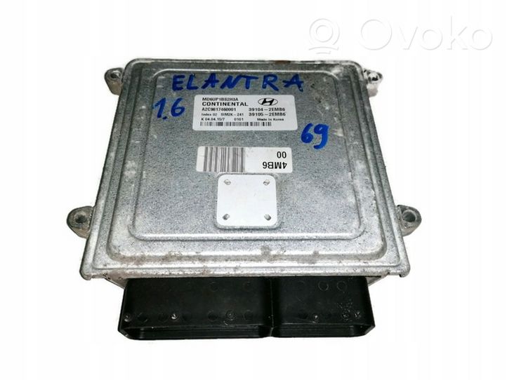 Hyundai Elantra Calculateur moteur ECU 391042EMB6