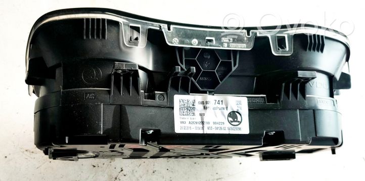 Skoda Fabia Mk3 (NJ) Tachimetro (quadro strumenti) 6V0920741