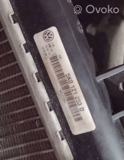 Volkswagen Eos Aušinimo skysčio radiatorius 5K0121253D