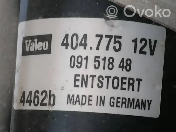 Volvo S60 Tringlerie d'essuie-glace avant 09151848