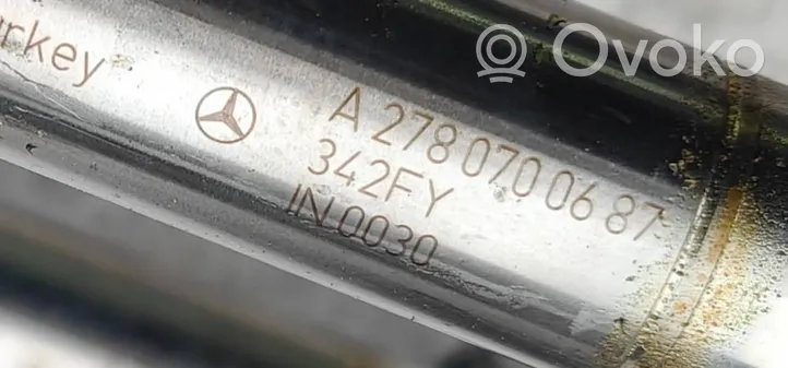 Mercedes-Benz A W176 Listwa wtryskowa A2700701595