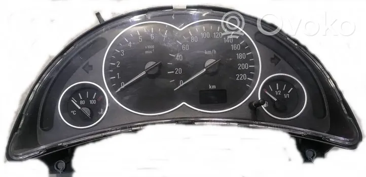 Opel Tigra B Compteur de vitesse tableau de bord 13173364WW