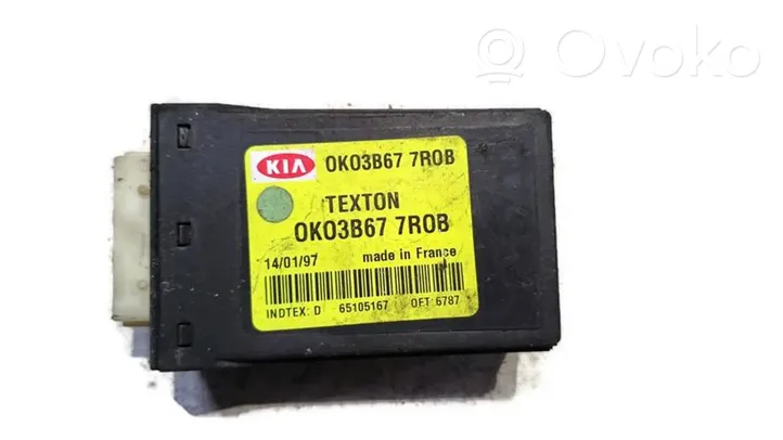 KIA Sportage Unité de commande dispositif d'immobilisation 0K03B677R0B