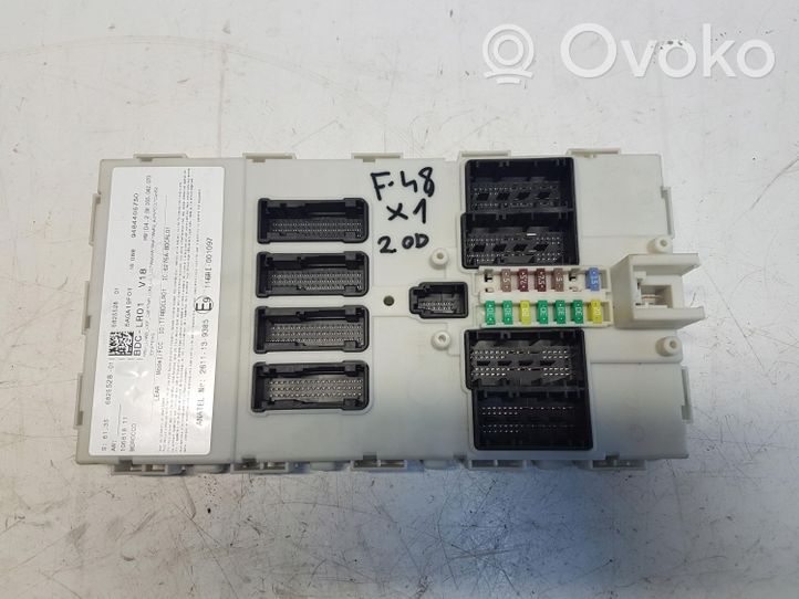 BMW X1 F48 F49 Fuse box set 5aga19f01