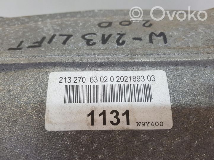 Mercedes-Benz E W213 Manuaalinen 5-portainen vaihdelaatikko A2132706302