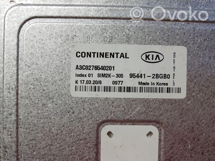 KIA Niro Module de contrôle de boîte de vitesses ECU 95441-2BGB0