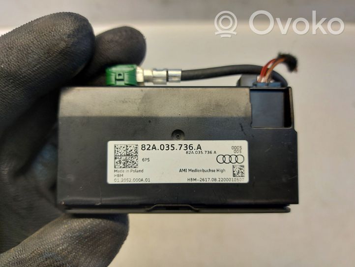 Audi A3 8Y Moduł / Sterownik USB 82A035736A