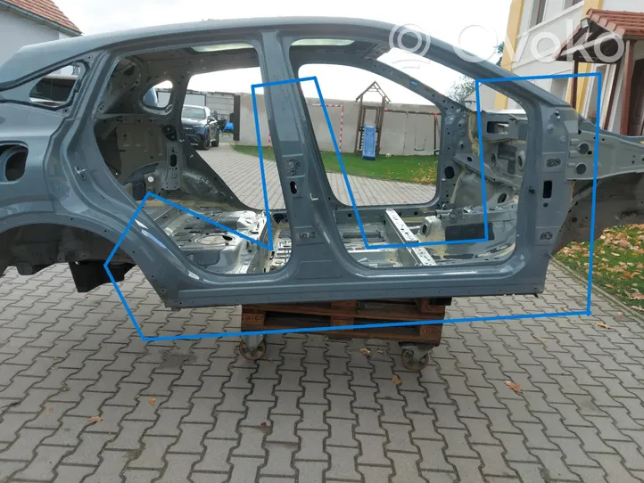 Nissan Qashqai J12 Słupek środkowy 