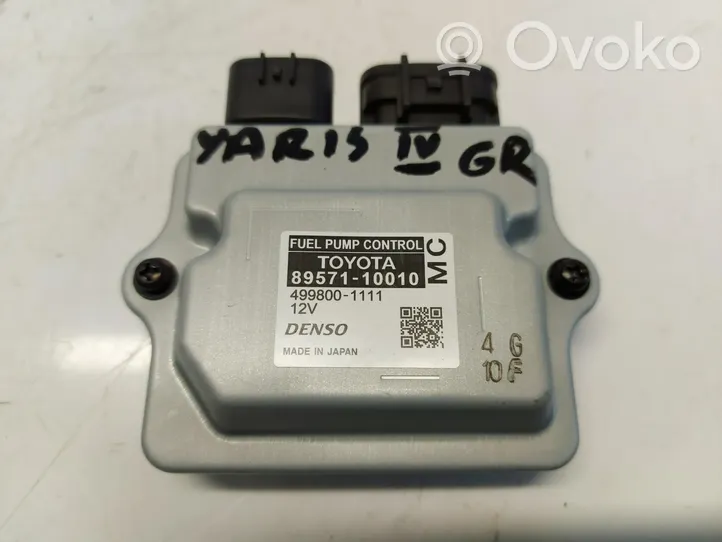 Toyota Yaris XP210 Polttoainetason rele 89571-10010