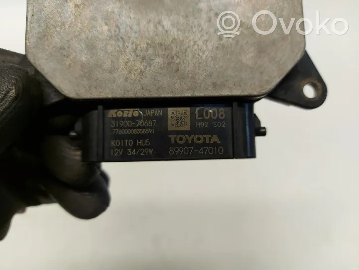 Toyota Prius Prime Unidad de control/módulo de los faros xenón 89907-47010