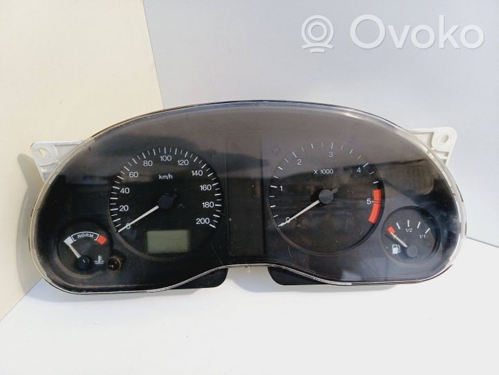 Volkswagen Sharan Compteur de vitesse tableau de bord 7M0919863
