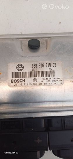 Volkswagen PASSAT B5 Centralina/modulo del motore 038906019CD