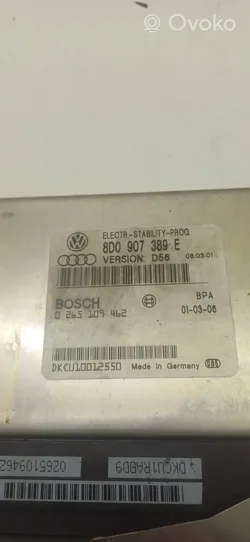 Audi A8 S8 D2 4D Vaihdelaatikon ohjainlaite/moduuli 8D0907389E