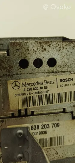 Mercedes-Benz S W220 Radija/ CD/DVD grotuvas/ navigacija A2208204889
