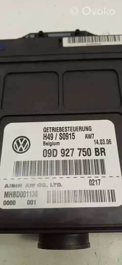 Audi Q7 4L Module de contrôle de boîte de vitesses ECU 09D927750BR