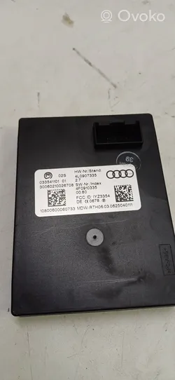 Audi Q7 4L Beraktės sistemos KESSY (keyless) valdymo blokas/ modulis 4L0907335