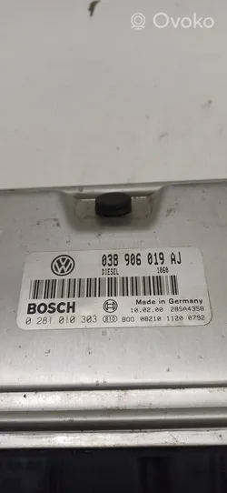 Volkswagen Golf IV Sterownik / Moduł ECU 038906019AJ