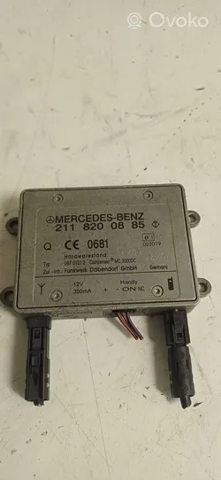 Mercedes-Benz C W203 Module unité de contrôle d'antenne 2118200885