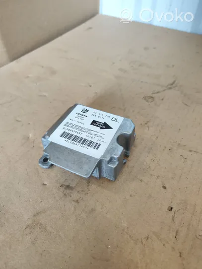 Opel Astra G Module de contrôle airbag 24416703