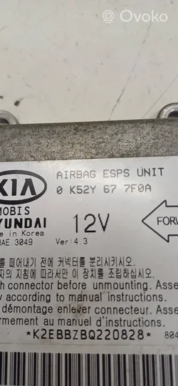 KIA Carnival Module de contrôle airbag 0K52Y67FF0A