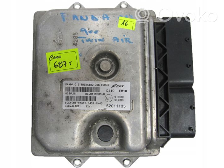 Fiat Panda II Sterownik / Moduł ECU 52011135