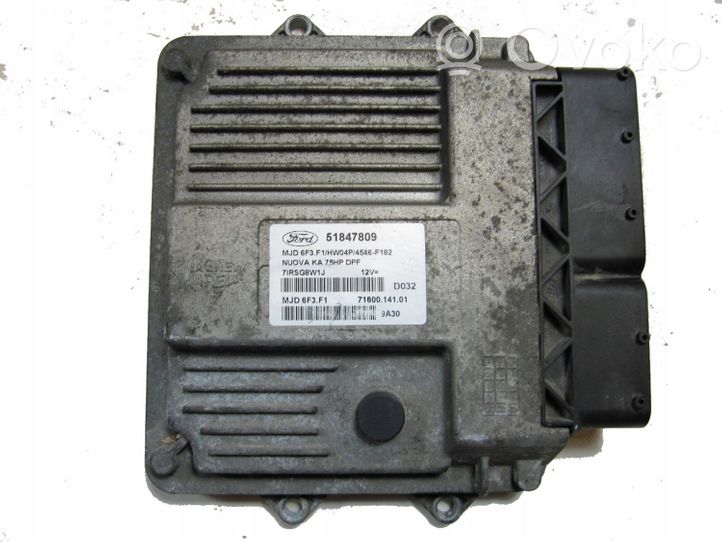 Ford Ka Engine control unit/module 51847809