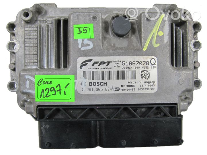 Lancia Delta Sterownik / Moduł ECU 0261S05874