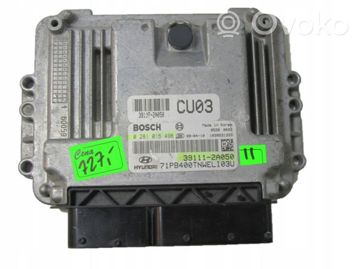 Hyundai i20 (PB PBT) Sterownik / Moduł ECU 0281015496