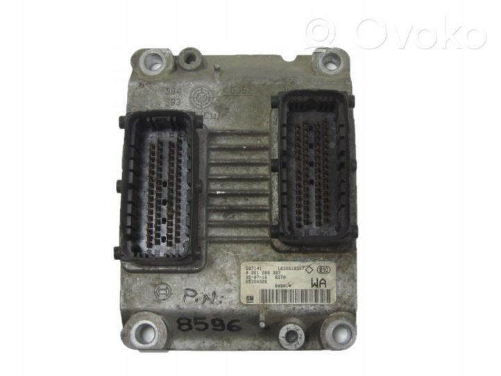 Opel Agila A Sterownik / Moduł ECU 0261208397