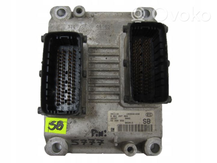 Opel Agila A Sterownik / Moduł ECU 0261207964