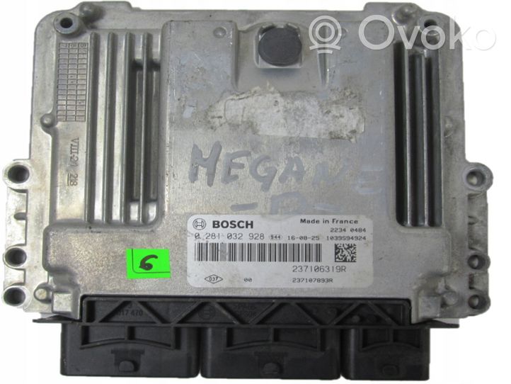 Renault Captur Sterownik / Moduł ECU 237106319R