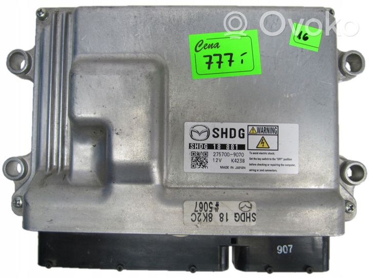 Mazda CX-5 Calculateur moteur ECU SHDG18881