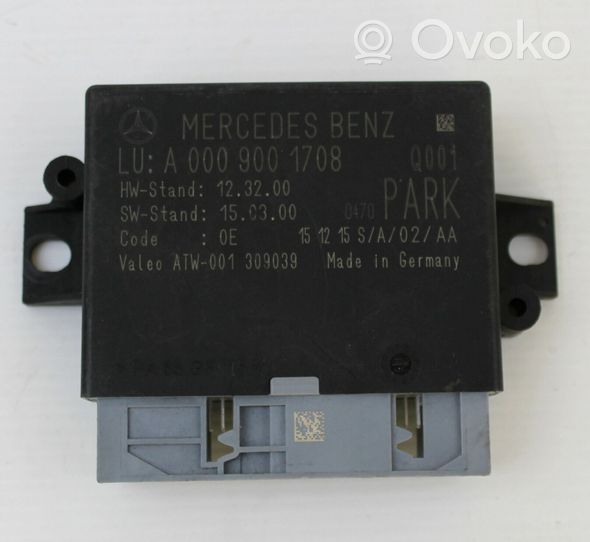 Mercedes-Benz GL X166 Unité de commande, module PDC aide au stationnement A0009001708