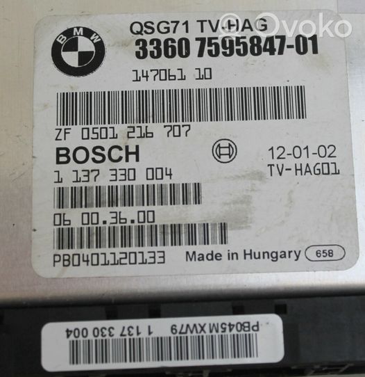 BMW X5 E70 Centralina/modulo ECU ripartitore di coppia 7595847