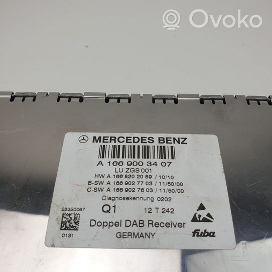 Mercedes-Benz CLS C218 X218 Module unité de contrôle d'antenne A1669003407