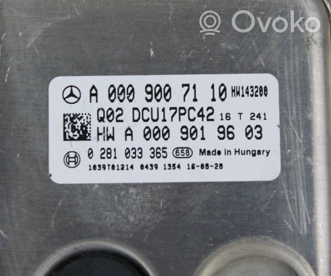 Mercedes-Benz Sprinter W906 Sterownik / Moduł ECU A0009007110