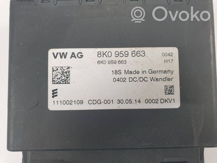 Audi A6 S6 C7 4G Relè monitoraggio corrente 8K0959663
