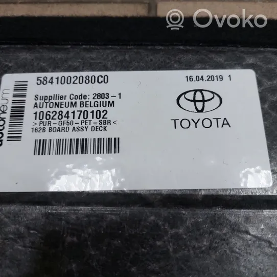 Toyota Corolla E210 E21 Tapis de coffre 5841002080C0