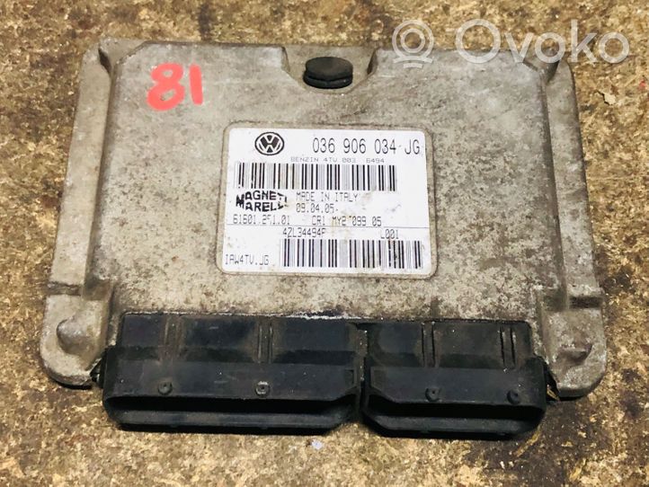 Seat Ibiza I (021A) Unité de commande, module ECU de moteur IAW4LV.H