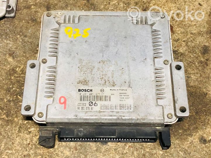 Citroen C5 Aircross Unité de commande, module ECU de moteur 0281001975