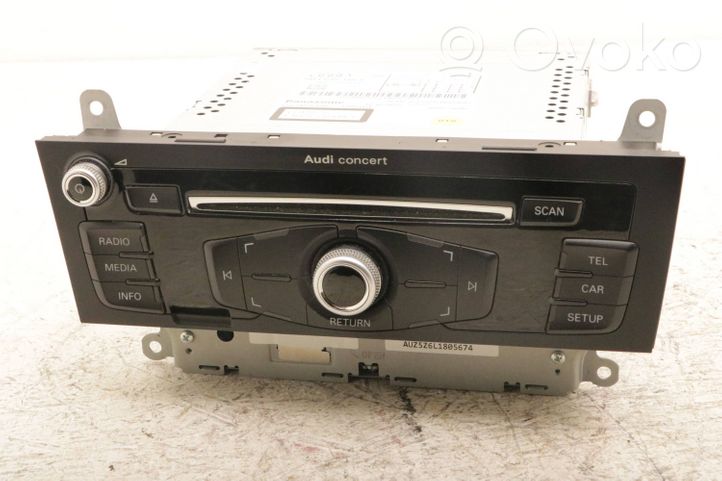 Audi A4 S4 B8 8K Radio/CD/DVD/GPS-pääyksikkö 8r1035186f