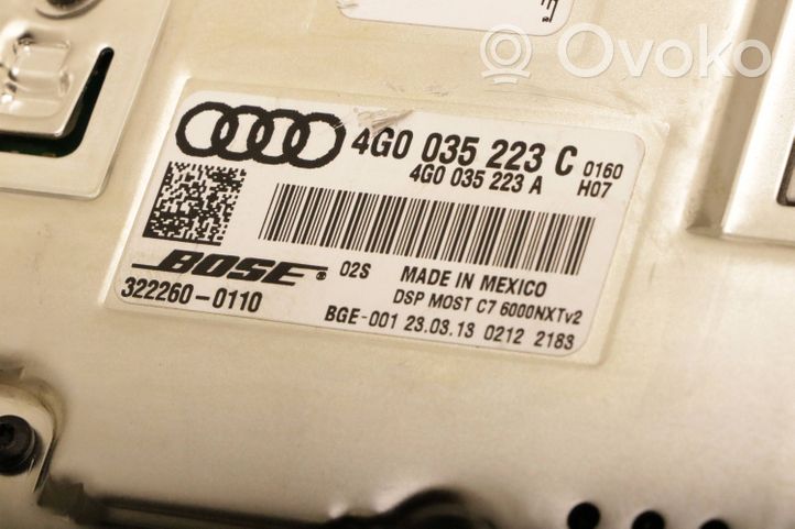 Audi A6 C7 Wzmacniacz audio 4G0035223C