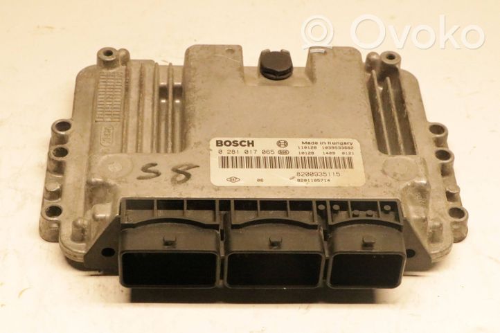 Opel Vivaro Sterownik / Moduł ECU 0281017065